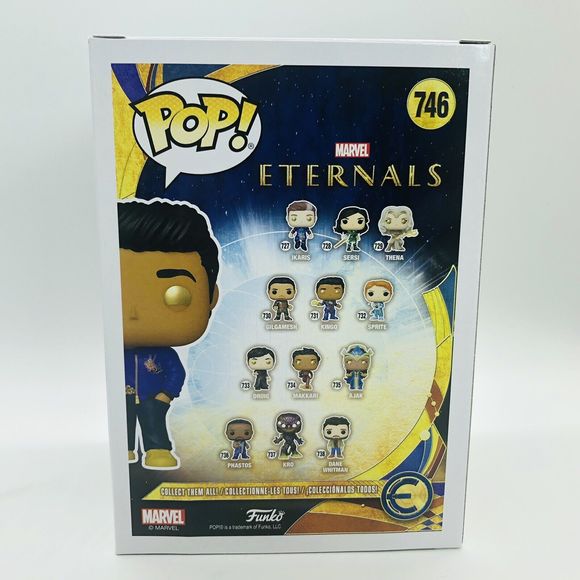 Funko POP! Marvel Eternals Kingo 746 Collector Corps Exclusive Vinyl Bobble Head - Picture 3 of 8